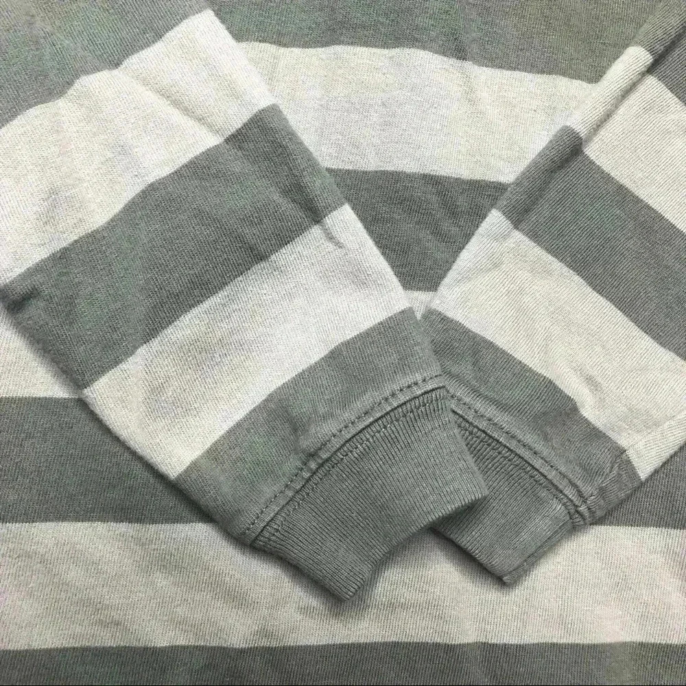 TKS Long Sleeved Polo Shirt Green And Grey Size 4T - Picture 13 of 16